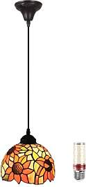 Uziqueif A, Hängelampe, Tiffany Style Lamp, 8