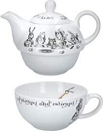 V&A Alice im Wunderland Teekanne und Tasse Set 