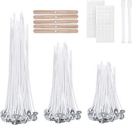 VABNEER Kerzendocht 150 Stück Cotton Candle Wick