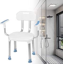VA-Cerulean Duschhocker Aluminium