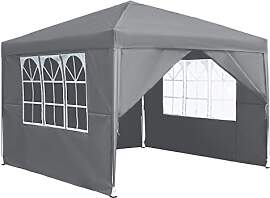 VA-Cerulean Faltpavillon, 2.5x2.5m Festzelt mit