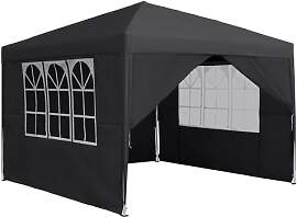VA-Cerulean Faltpavillon, 2.5x2.5m Festzelt mit