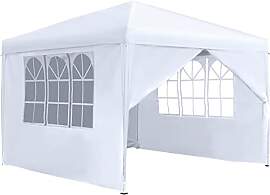 VA-Cerulean Faltpavillon,3x3m Festzelt mit