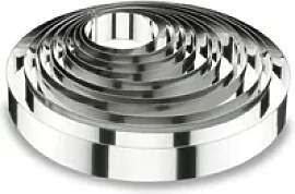 Vacherinring aus Edelstahl Lacor 18/10 - 20x6 cm