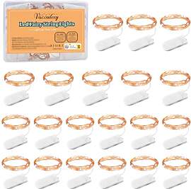 Vacoulery LED Lichterkette mit Batterie 1M 10 LED