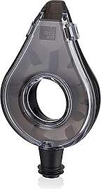 Vacu Vin 1854660 Weinbelüfter Wine Aerator, grau