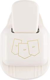 Vaessen Creative 21494-005 3-in-1 Etikettenstanzer 