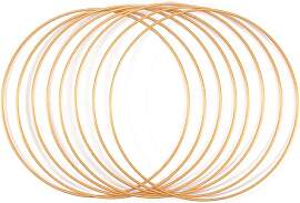 Vaessen Creative Metallringe Ø25cm 3mm Gold