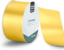 Vaessen Creative Satinband Gelbgold -