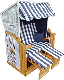 Vaiko Strandkorb Vollieger Ostsee Nordsee XXL120cm 