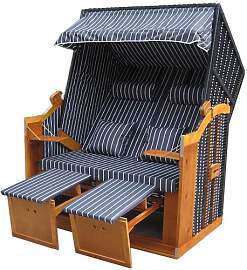 Vaiko Strandkorb Vollieger Ostsee Nordsee XXL120cm 