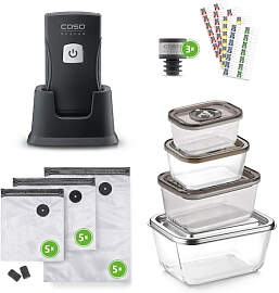 Vakuumier-Set Caso Vacu OneTouch Pro Set 23tlg.