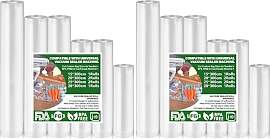 Vakuumierbeutel 6 Rollen Vakuumbeutel Lebensmittel 