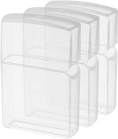 VALICLUD 3Er Set Transparente Feuerzeughüllen Aus 
