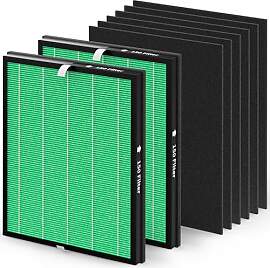 VALZONE 2 Pack 150 True HEPA Filter Ersatzsets