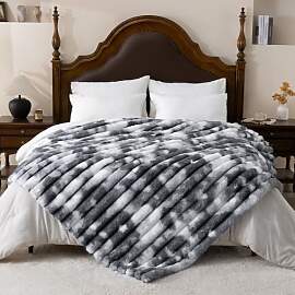 Vamcheer Kuscheldecke für Bett, 230x270 cm Super