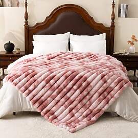 Vamcheer Kuscheldecke für Bett, 230x270 cm Super