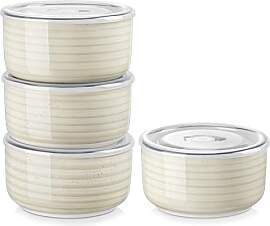 vancasso Bonbon Keramikschale mit Deckel, 1020ml