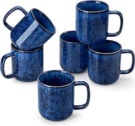 vancasso Kaffeebecher 6 Personen, STARRY Steingut