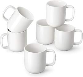 vancasso Kaffeebecher set, Kaffeetassen Set 6