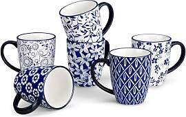 vancasso Kaffeetassen 6er Set, SELENE Porzellan