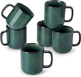 vancasso Steingut Kaffeetassen Set 6er, STARRY