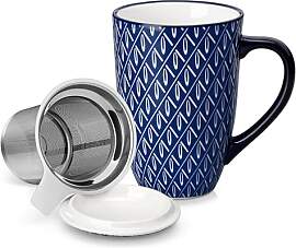 vancasso Teetasse mit Deckel und Sieb, SELENE