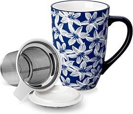 vancasso Teetasse mit Deckel und Sieb, SELENE