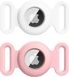 VANCLE 2 Stück Hülle für AirTag Hundehalsband
