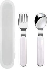 VANRA 2-teilige Kinder Gabel und Löffel Set 18/10 