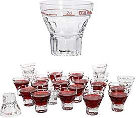 Van Well 24er Schnapsgläser Set Mannheim I 2cl