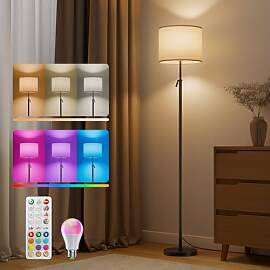 VARICART LED Stehlampe Wohnzimmer, Dimmbar