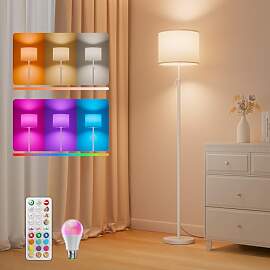 VARICART LED Stehlampe Wohnzimmer, Dimmbar