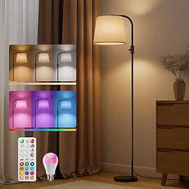 VARICART LED Stehlampe Wohnzimmer, Dimmbar