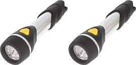 VARTA Taschenlampe mit 9 LEDs inkl. 2x AA