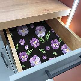 VaryFloral Selbstklebende Blumen Folie 30.5cm x