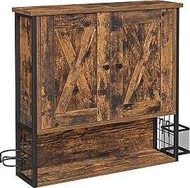 VASAGLE Badezimmerschrank, Badschrank,