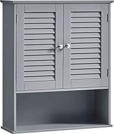 VASAGLE Badezimmerschrank, Wandschrank,