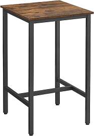 VASAGLE Bartisch, Stehtisch, Küchentisch, hoch,