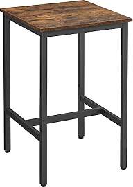 VASAGLE Bartisch, Stehtisch, Küchentisch, hoch,