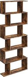 VASAGLE Bücherregal braun 70,0 x 24,0 x 190,5 cm, 