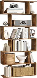 VASAGLE Bücherregal, Regal mit 6 Ebenen, 24 x 70