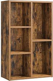 VASAGLE Bücherschrank, Bücherregal, mit 5