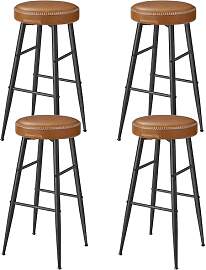 VASAGLE EKHO Kollektion - Barhocker, 4er Set,