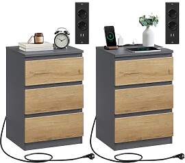 VASAGLE Kailyn Collection - Nachttisch mit
