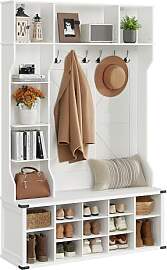 VASAGLE Kleiderständer, Garderobe, Eingangsmöbel 