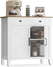 VASAGLE Küchenschrank, Sideboard mit Schubladen,