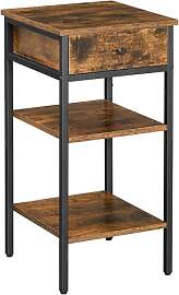VASAGLE Nachttisch, Couchtisch, Beistelltisch,