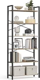 VASAGLE Regal, Bücherregal, Standregal,