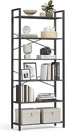 VASAGLE Regal, Bücherregal, Standregal,